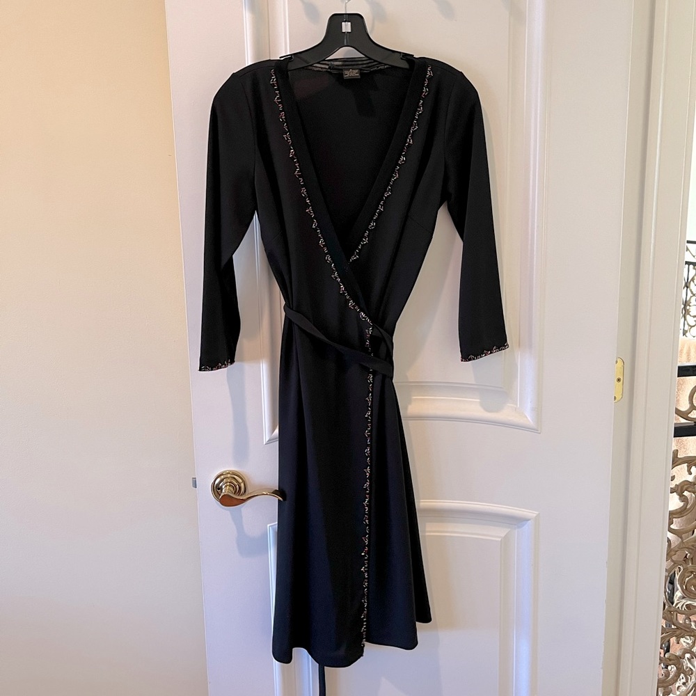 Nicole Miller Collection Wrap Dress